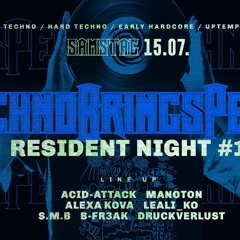 [NEWEST SET] S.M.B @ Club Petit Siegen - TechnoBringsPeace Resident Night #1 - 15.07.2023