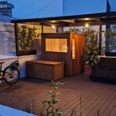 Organic house set @ Ceci & JP rooftop CDMX