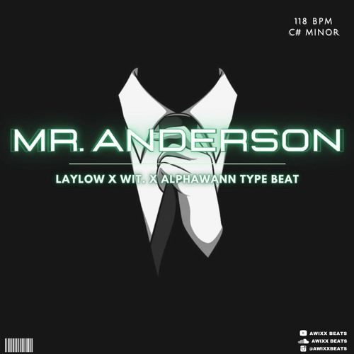 "Mr Anderson" (Prod. By Awixx) - Laylow x Wit. x AlphaWann Strange Digital Rap & Trap Type Beat