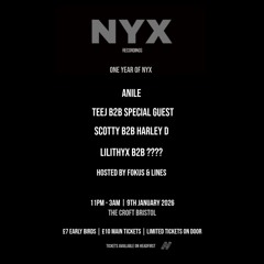 NYX RECORDINGS COMPETITION ENTRY MIX - HUNTER