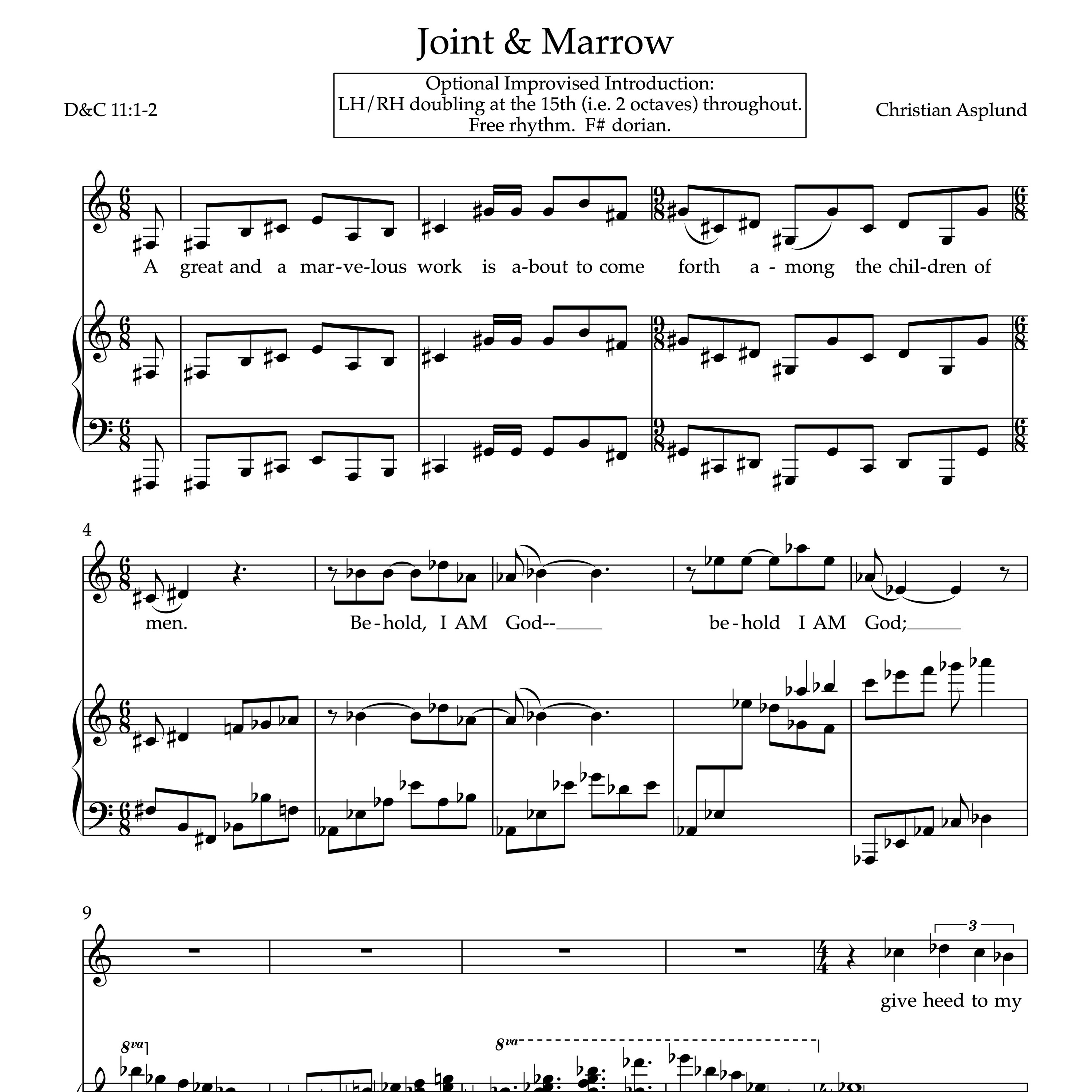 Joint and Marrow (from Brick Church Hymnal 6) episode artwork