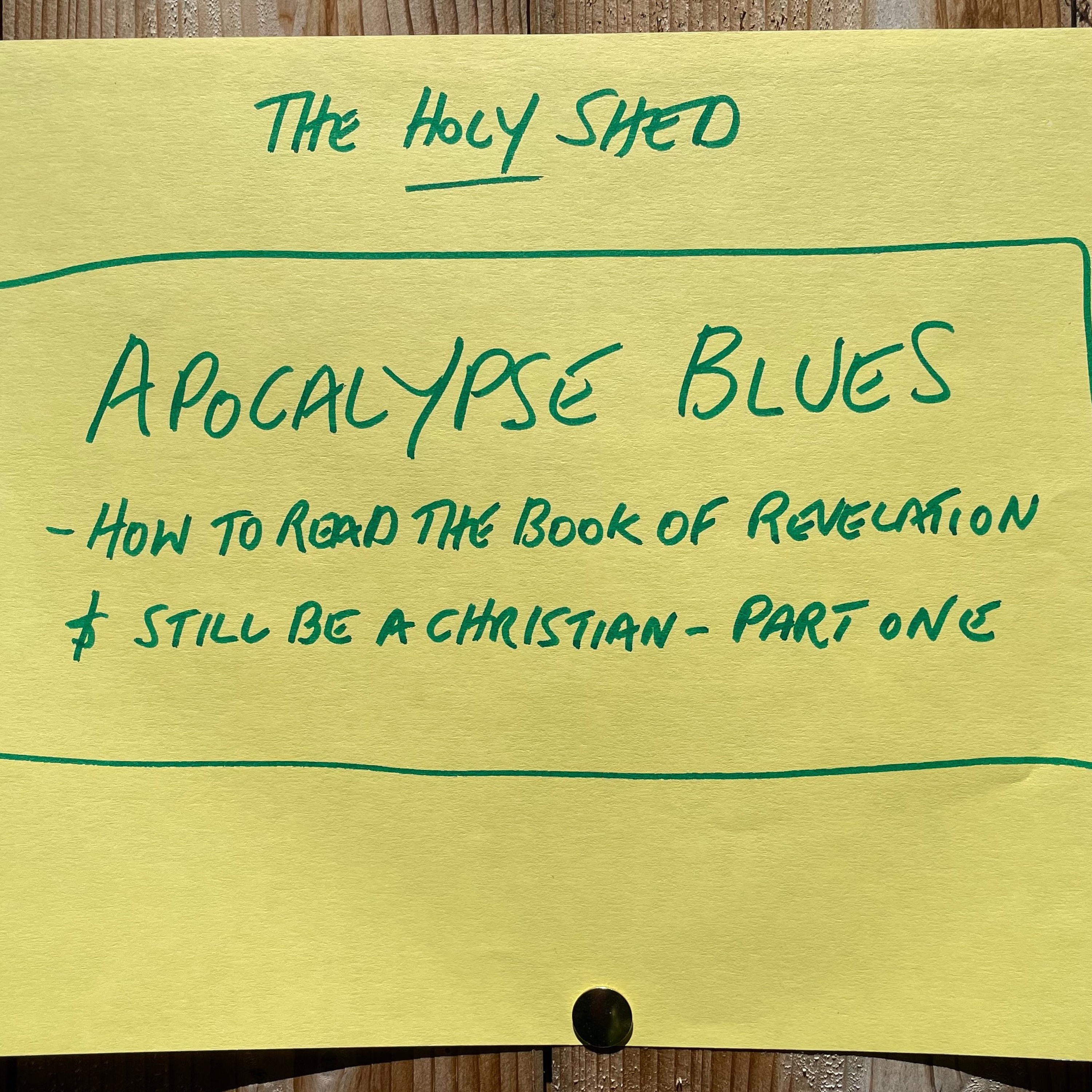 The Holy Shed - Dave Tomlinson