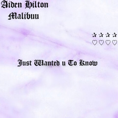 just wanted u to know pt. I w/ malibuu (prod. metlast)