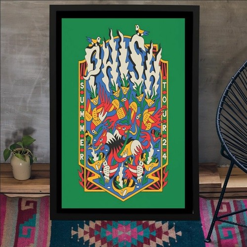Stream Phish Tour Summer 2024 Poster by Hoolatee Listen online for