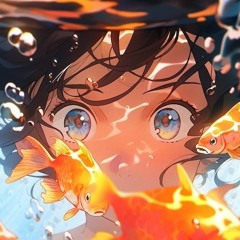 Piano x Lofi Hip hop type beat - ディープスイミングパート2 (swimming in the deep, Part. 2) [Prod. Harlequinn]