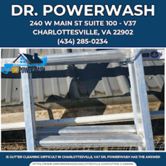 Is Gutter Cleaning Difficult in Charlottesville, VA? Dr. Powerwash Has the Answer