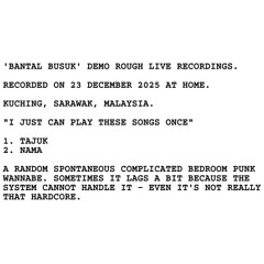 bantal busuk - nama (demo live recording)