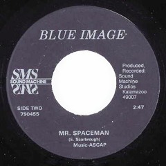 Blue Image - Mr. Spaceman (The Square Sun Edit)