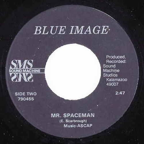 Blue Image - Mr. Spaceman (The Square Sun Edit)