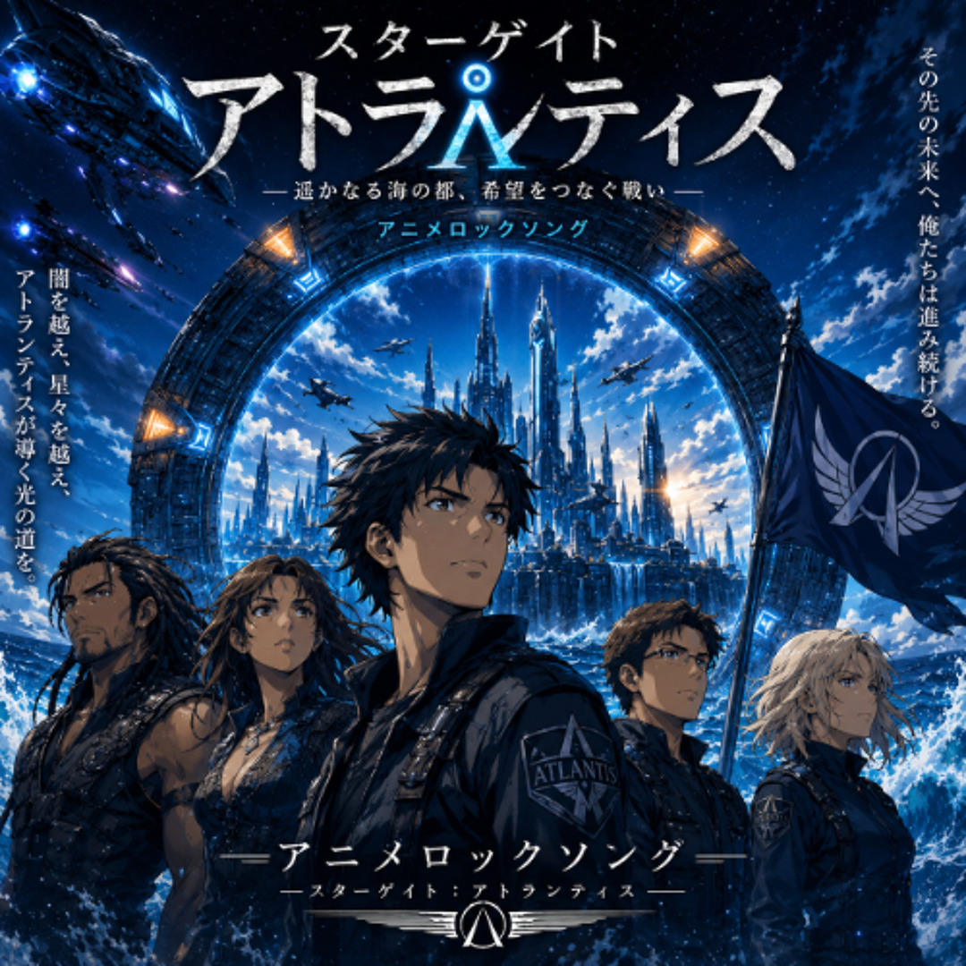 Stream 日本語版タイトル (Stargate Atlantis Japanese) by M2Friis