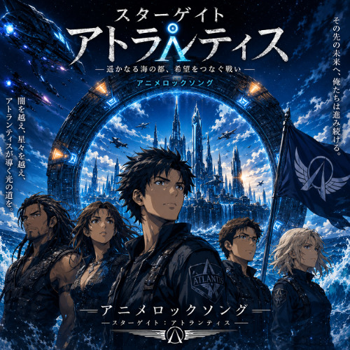 Stream 日本語版タイトル (Stargate Atlantis Japanese) by M2Friis