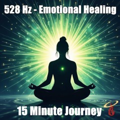 528 Hz – Emotional Healing | 15 Min Binaural Beat for Stress Relief & Renewal