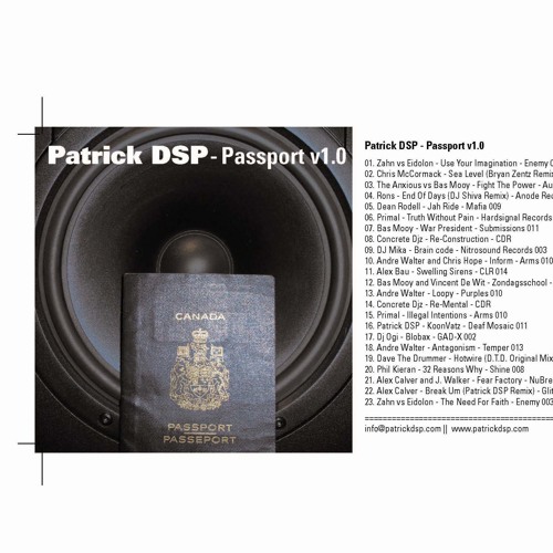 Patrick DSP - Passport 1.0 - DJ Mix