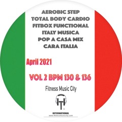 Aerobic Step Total Body Cardio Fixbox Functional  Bpm 136 Vol 2 Fitness Music City April 2021