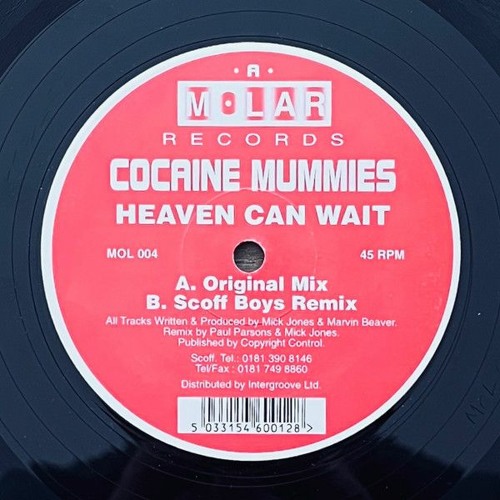 Cocaine Mummies - Heaven Can Wait (Original Mix) [1996]