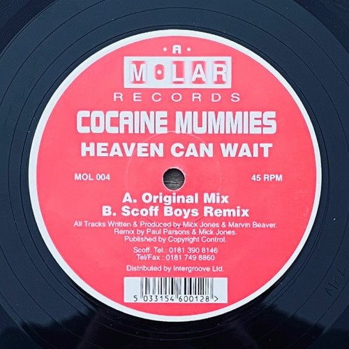 Cocaine Mummies - Heaven Can Wait (Original Mix) [1996]