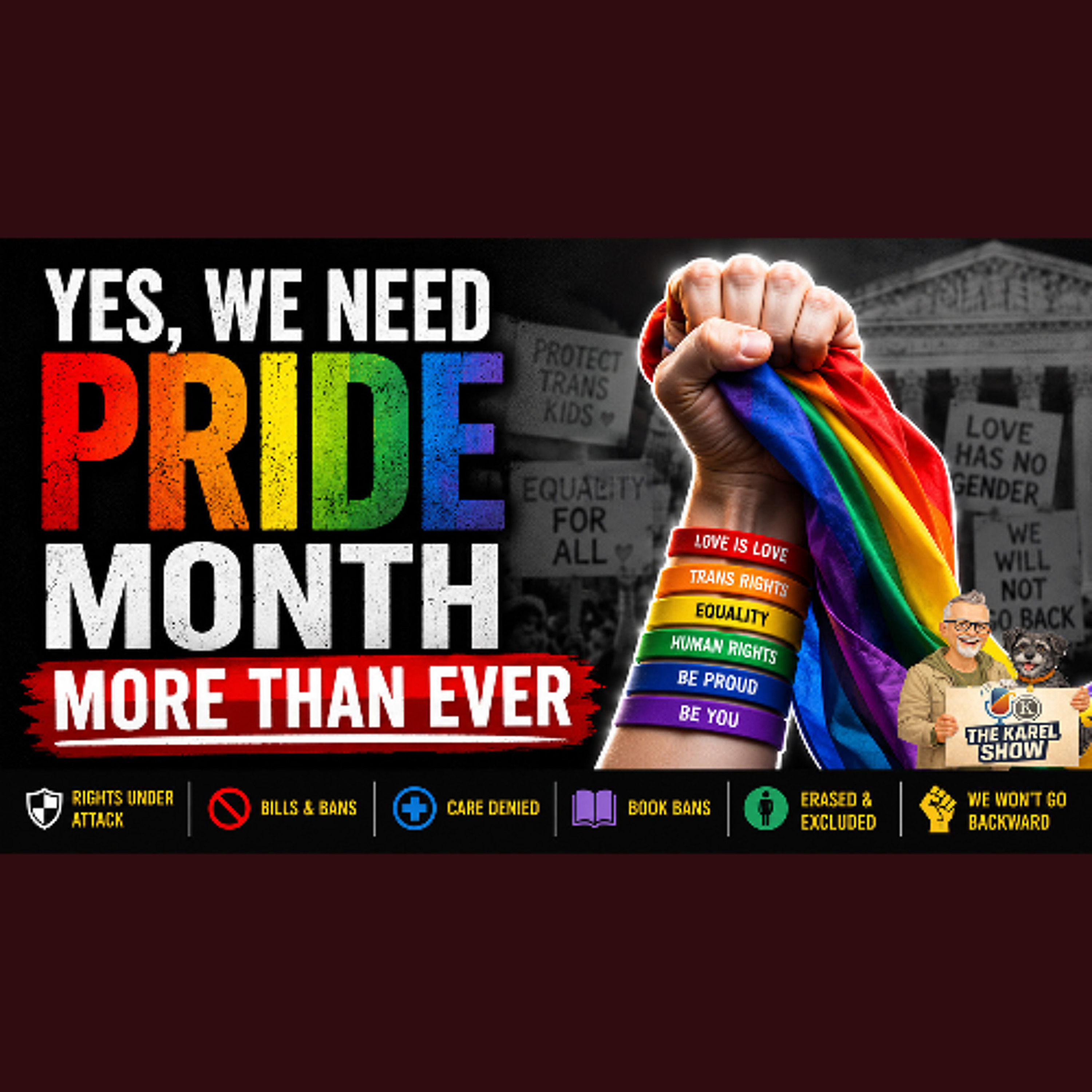 400+ Anti-LGBTQ Bills: Why Pride Month Still Matters episode artwork