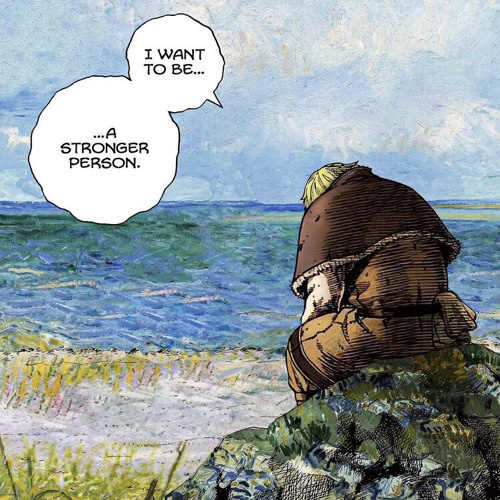 Why should death be something everyone has to fear (Thorfinn x Call me)