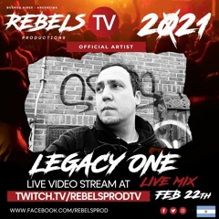 Legacy One - Guto Putti - 3 hour mix - 22-02-2021 -Rebels Productions(Argentina)  São Paulo - Brazil