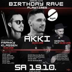 FREEZY @ SERKAN HUT BDAY RAVE 19.10.24