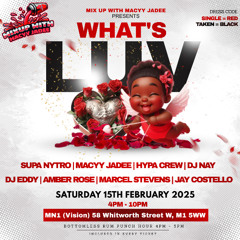 WHAT'S LUV MANCHESTER 15.02.25 | @mixupwithmacyyjadee Promo Mix | Old School RNB | @macyyjadee |