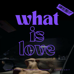 What Is Love (Sped Up TikTok Remix)