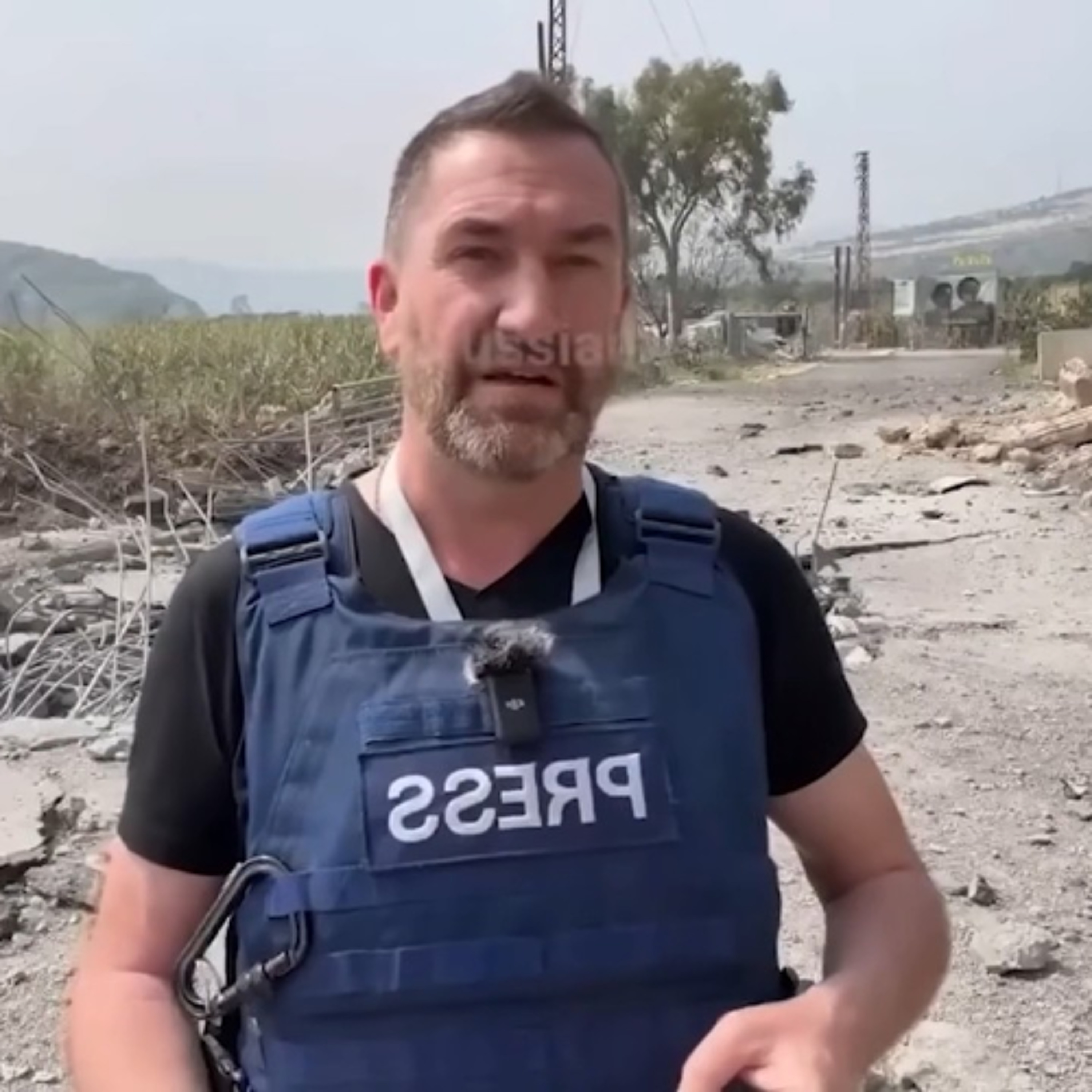 Steve Sweeney reports on his attempted assassination by Israeli forces