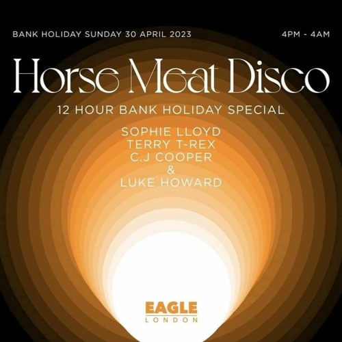 Cjcooper live at Horse meat disco 30.04 part 2