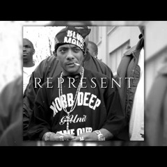 "Represent" - Mobb Deep x Old School | Boom Bap Type Beat Underground | Base de Rap Freestyle