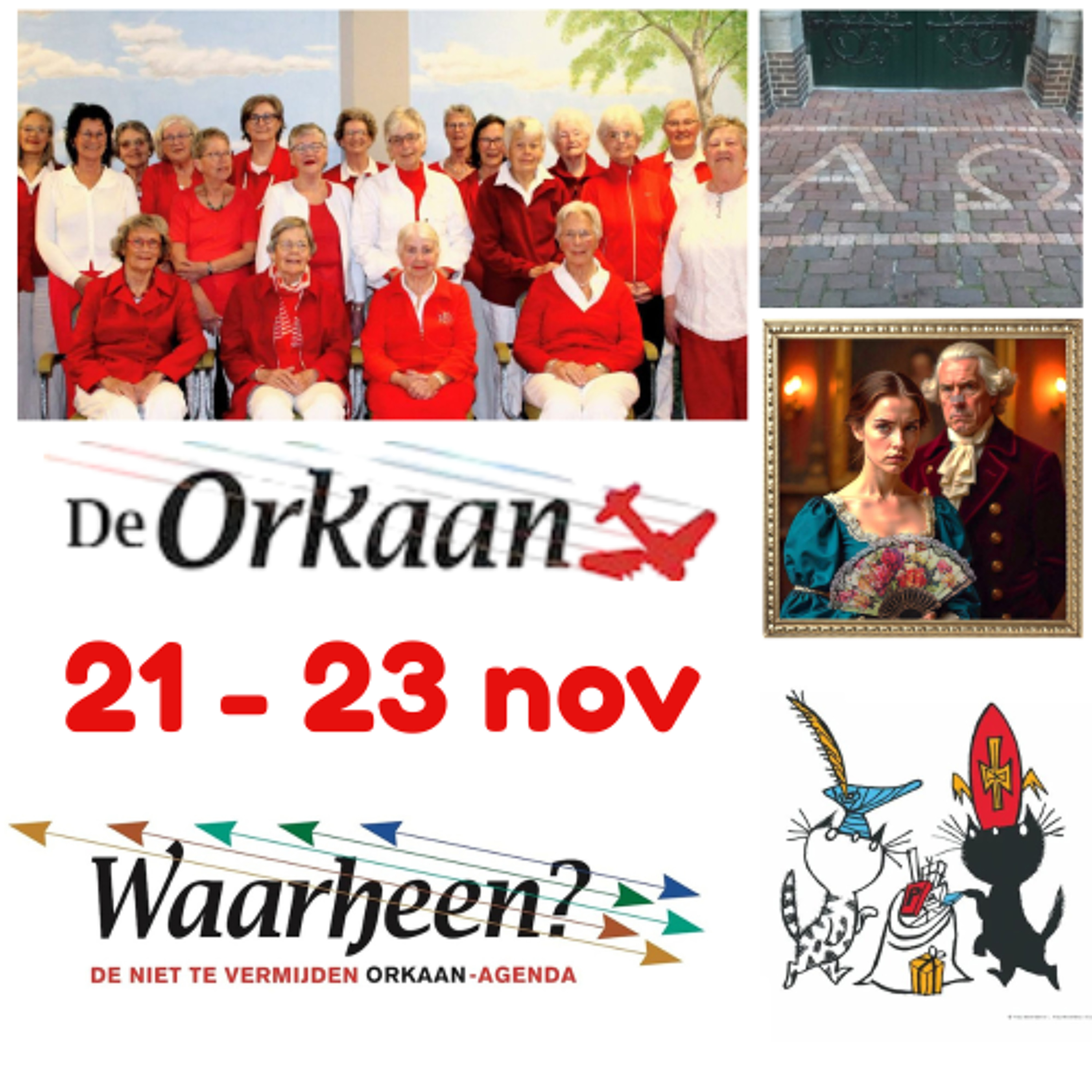 Waarheen - Zaanse uitgaanstips van De Orkaan (21-23 november)