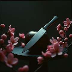 Blow a kissing knife