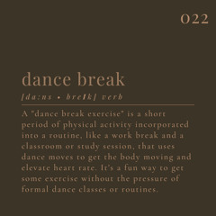 THE DAILY DANCE BREAK 022 (AFRO HOUSE)