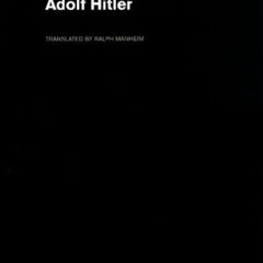 [DOWNLOAD] KINDLE 📝 Mein Kampf by  Adolf Hitler,Abraham Foxman,Ralph Manheim EPUB KI