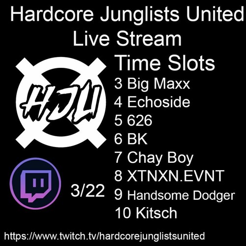 Dj Kitsch - HJU Livestream [200BPM BANGERS]