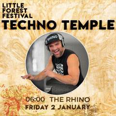 The Rhino Little Forest Festival Techno Stage SA 2026