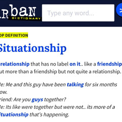 Vol 1 Situationships