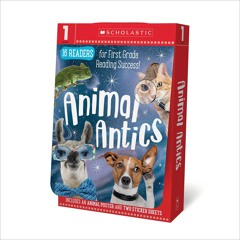 ⭐ PDF KINDLE ❤ Animal Antics E-J First Grade Reader Box Set: Scholasti