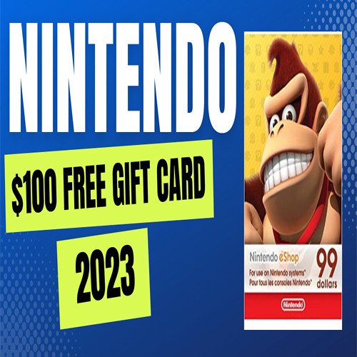 Free $100 Nintendo eShop Code – Limited Time Working Generator