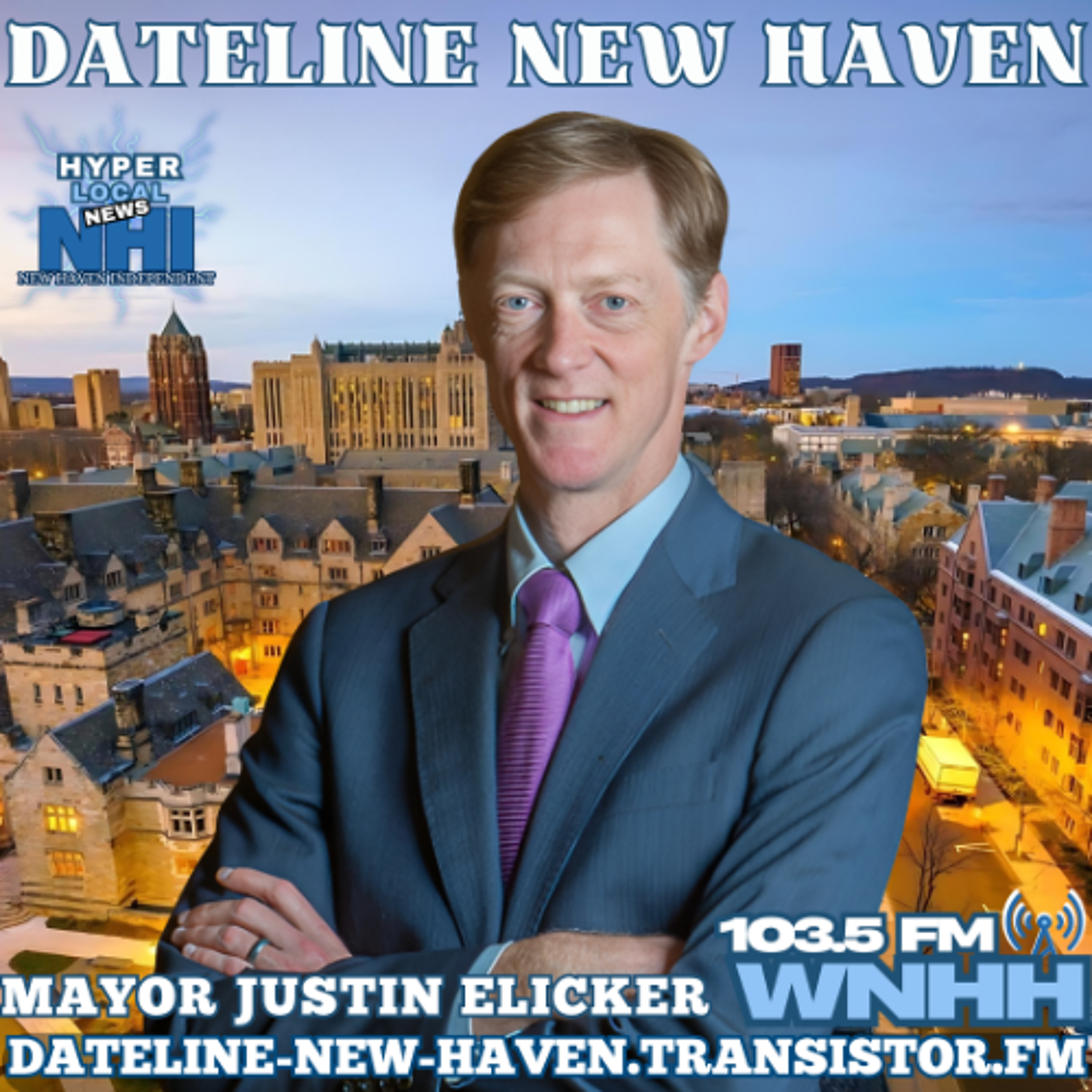 Dateline New Haven: Mayor Justin Elicker episode artwork