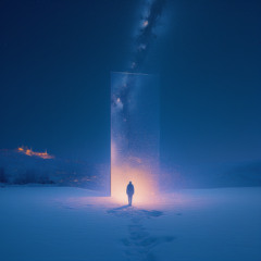 В снежной невесомости