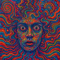 Too much DMT (Psytrance journey through a bad trip)