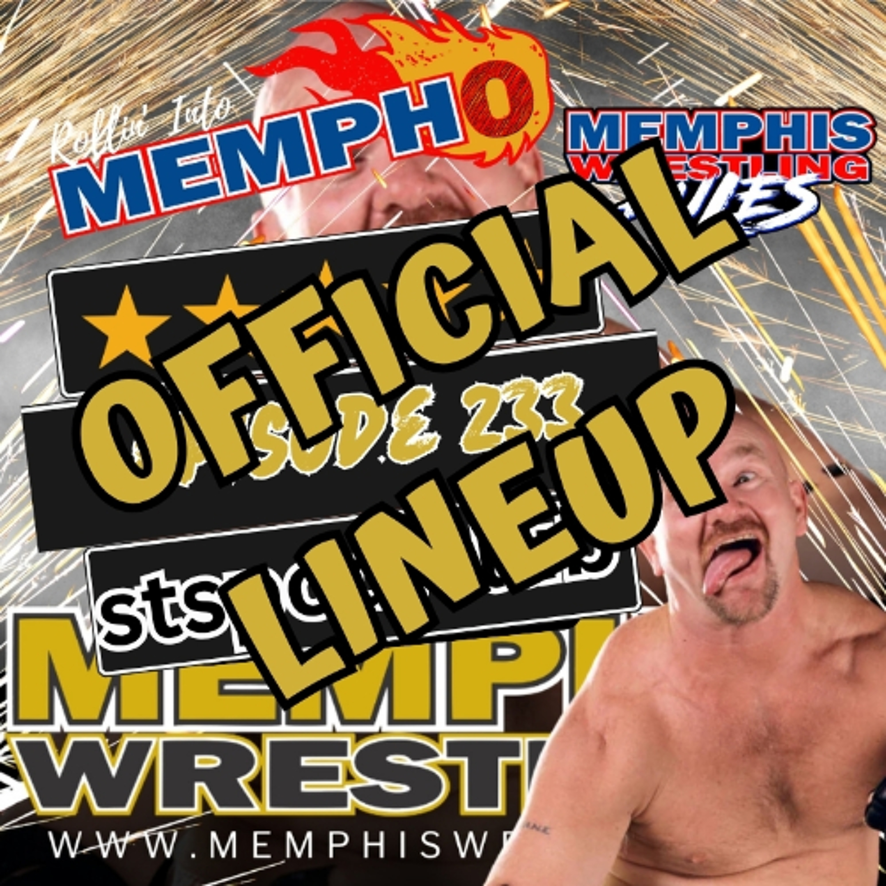 OFFICIAL LINEUP Memphis Wrestling, Episode 233 episode artwork