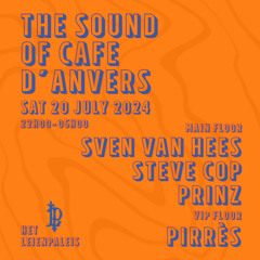 DJ Prinz at The Sound of Cafe d'Anvers 20-07-2024