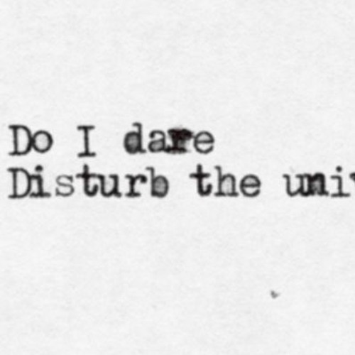 Measured My Life (Prufrock)