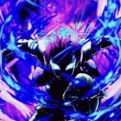Blue and Purple flames