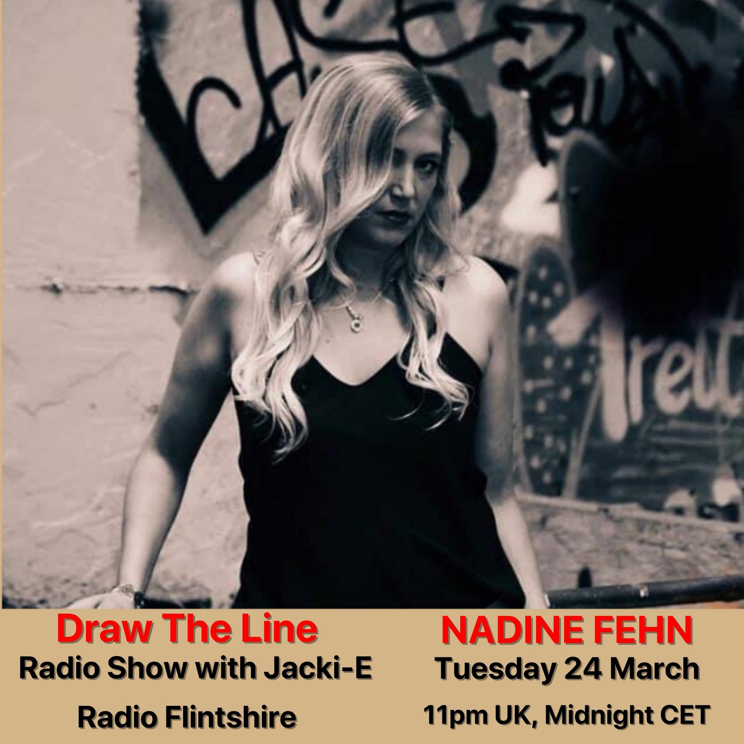 Jacki-E and Draw The Line Radio Show