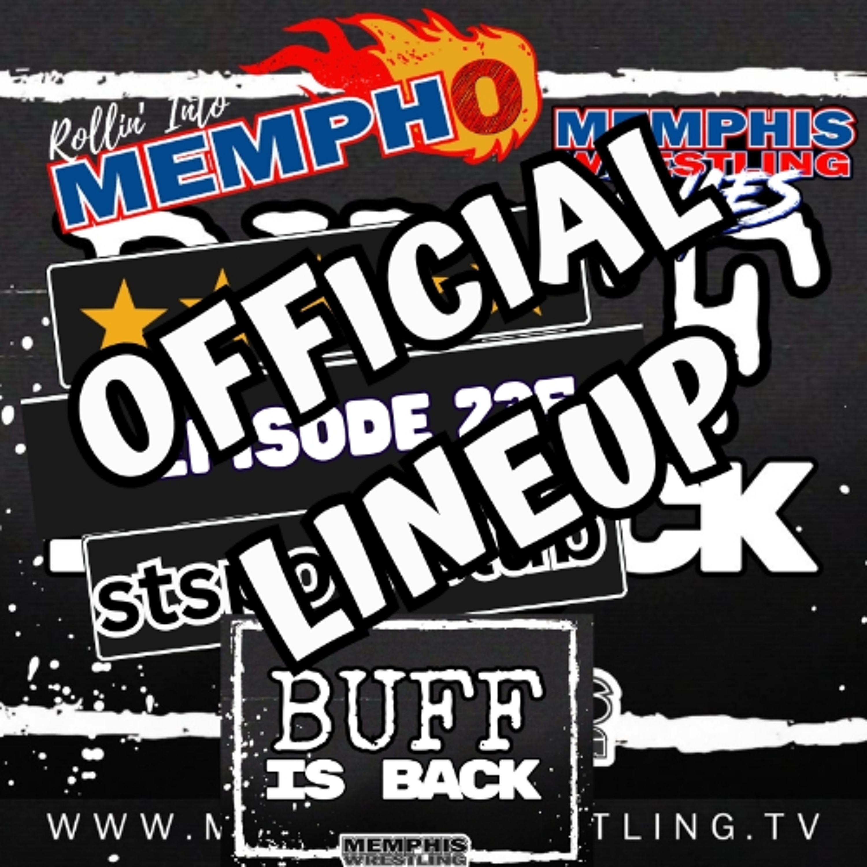 OFFICIAL LINEUP Memphis Wrestling, Episode 235 episode artwork