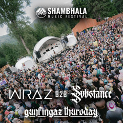 Wraz b2b Substance - Gunfingaz Thursday Live at Shambhala 2025 (AMP stage)