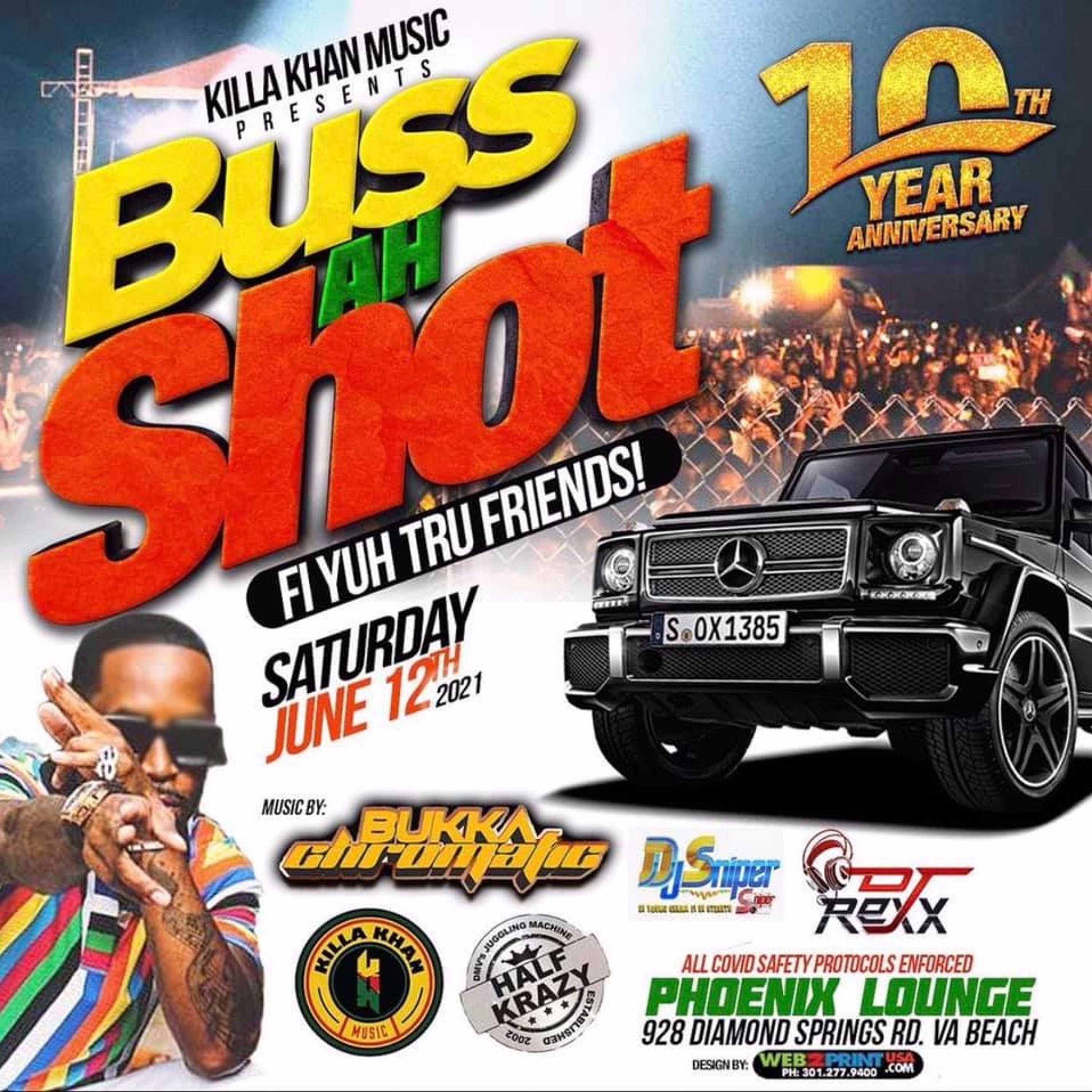 hALf kRaZy LIvE in VA BEACH "BUSS AH SHOT" 6/12/21 @ PHOENIX LOUNGE episode artwork