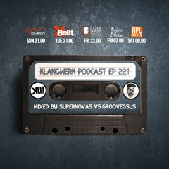 Klangwerk Radio Show - EP221 - Supernovas B2b Groovegsus